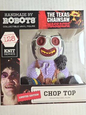 Handmade by Robots "Chop TopTexas Chainsaw Massacre Vinyl Figure New Unopened